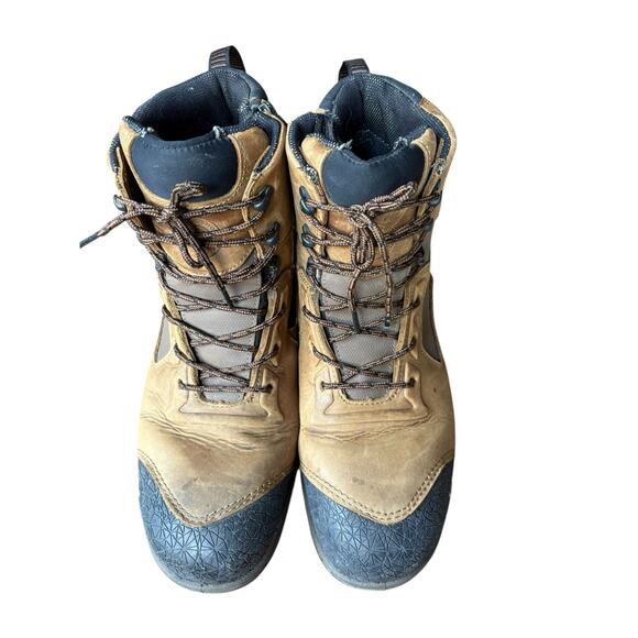 Red Wing Irish Setter Waterproof Lace Up Kasota Safety Toe Boot 83636- 14 - Picture 4 of 11